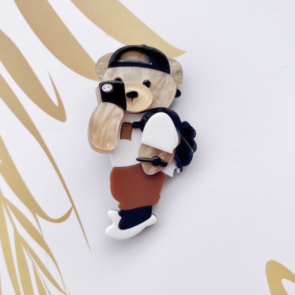 Trendy Jewels Jewelry - NWT Cute Teddy Bear Animal Brooch Pin